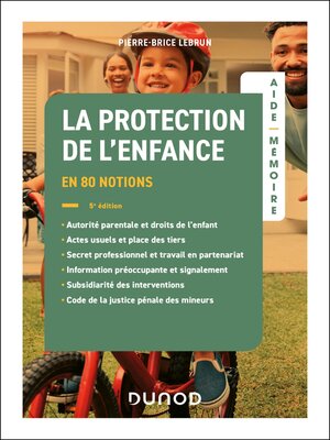 cover image of La protection de l'enfance